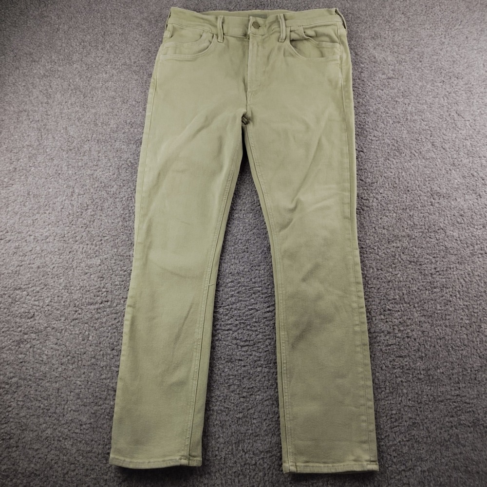 Mother Jeans Women 31 Mid Rise Dazzler Ankle Oil Green Stash EUC